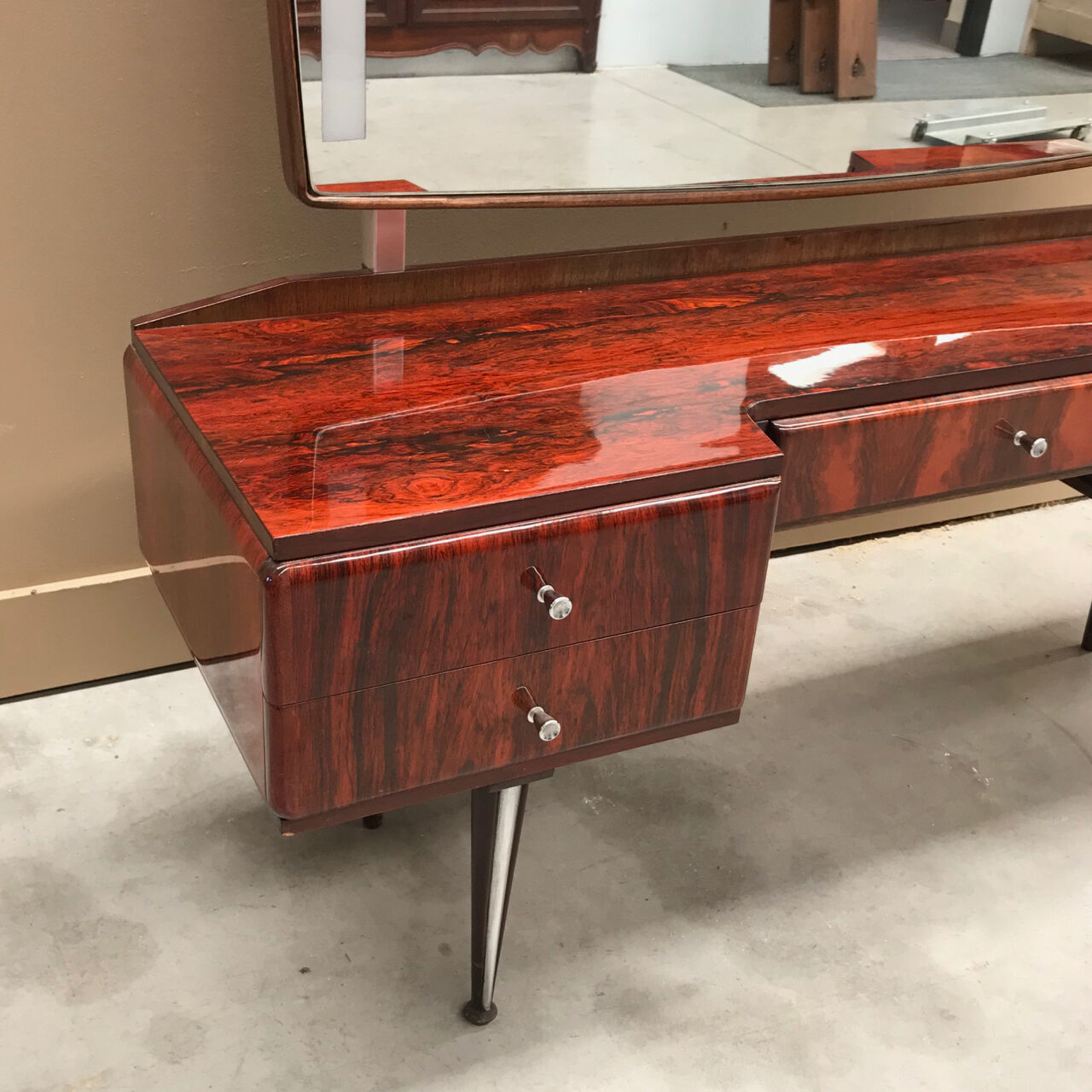 1950's Vintage rosewood dressing table