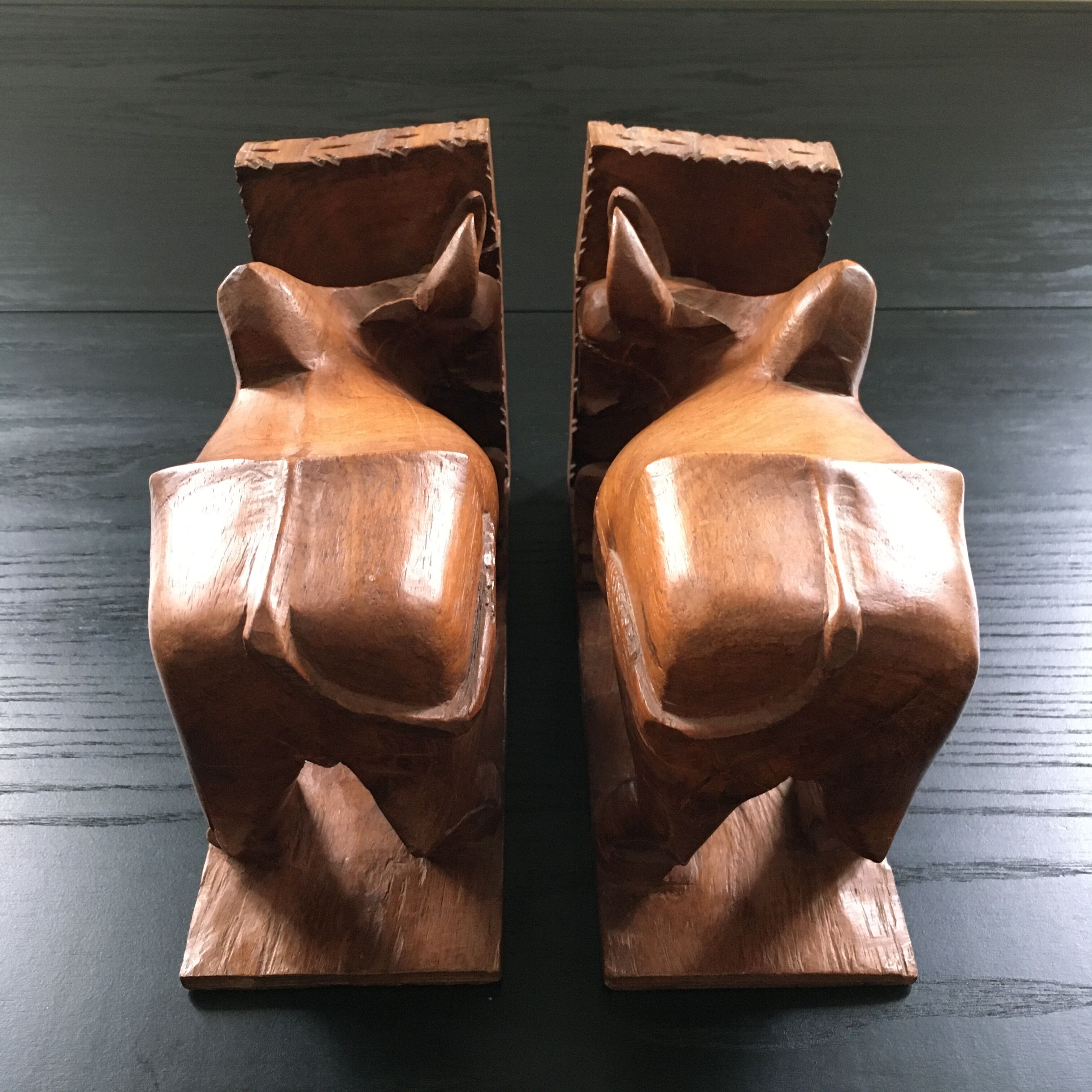 Pair of greenhouse buffalo books