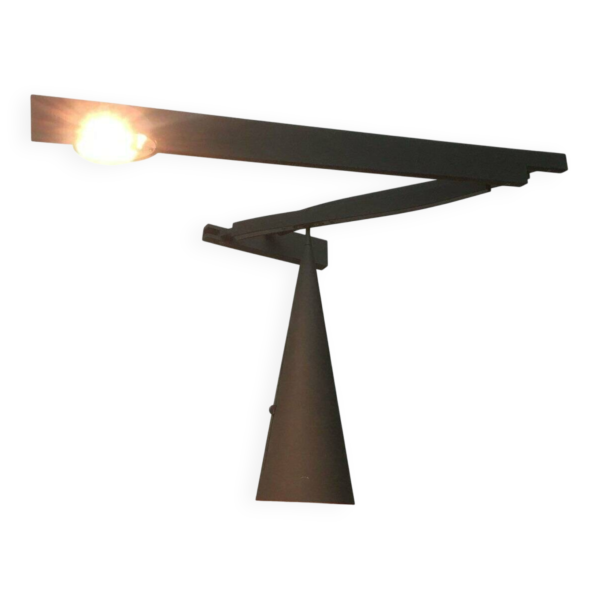 Postmodern Italian table lamp model Tabla by Mario Barbaglia and Marco Colombo for Italiana Luce, 1980s.