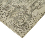 Handmade decorative oriental beige carpet 179 cm x 298 cm