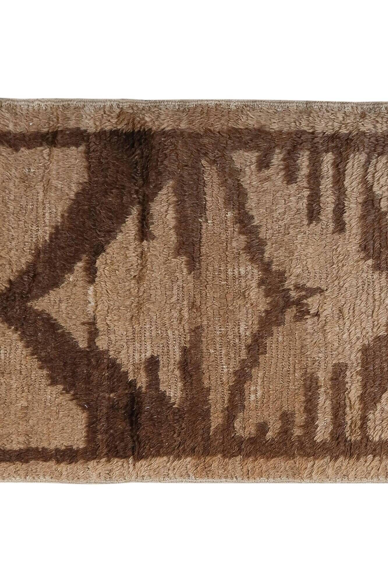 Vintage handmade Turkish rug 72x142 cm