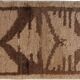 Vintage handmade Turkish rug 72x142 cm