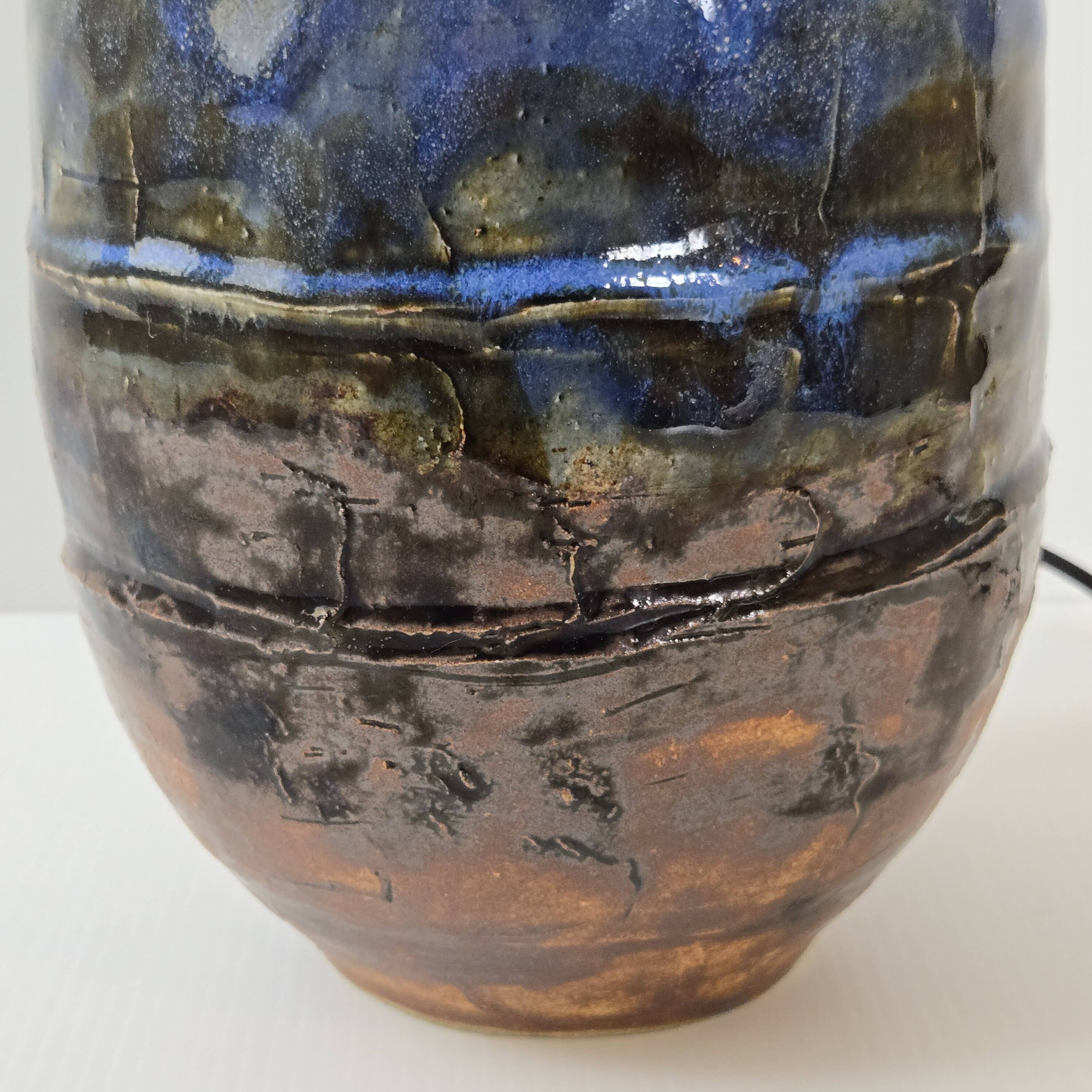 Vintage ceramic lamp 1960