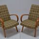 Set of two armchairs by Jaroslav Šmídek for TON, 1960s.