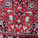 Handmade vintage Persian Hamadan rug 132cm x 196cm, 1950s