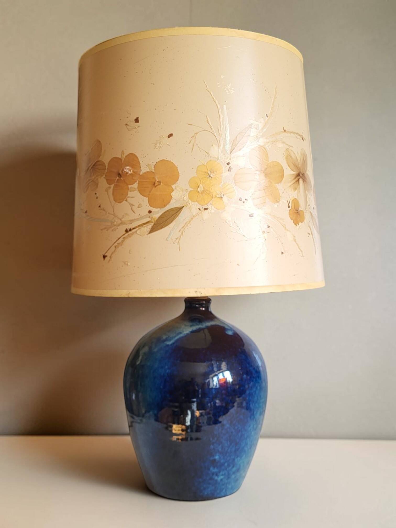 Stoneware lamp D. Avonts La Borne