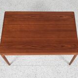 Midcentury Danish smaller dining table in teak by Christian Linneberg 1960s