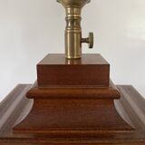 English lamp, fabric cable, cotton lampshade