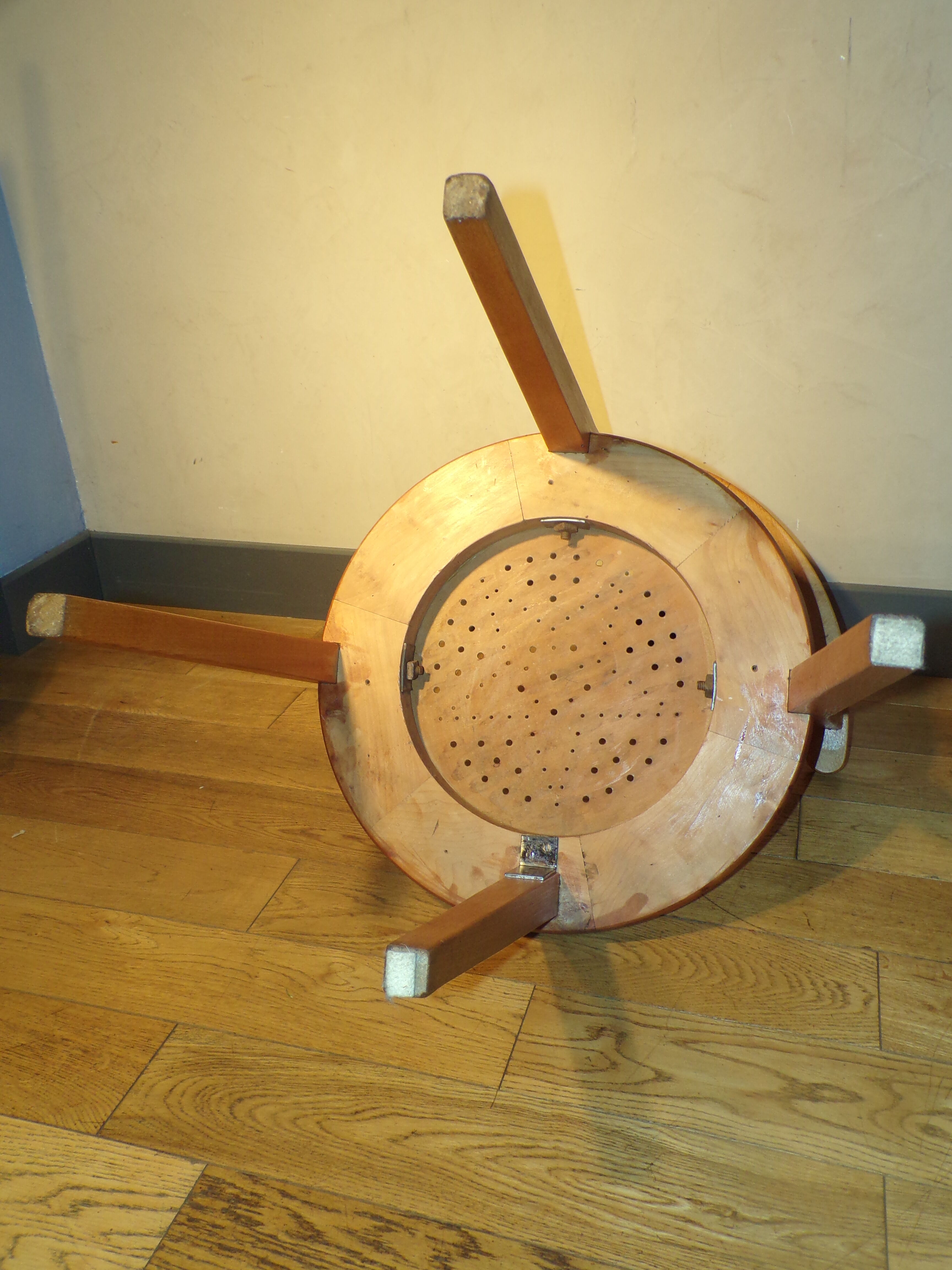 Deco wooden armchair