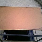 Vintage wheeled bar