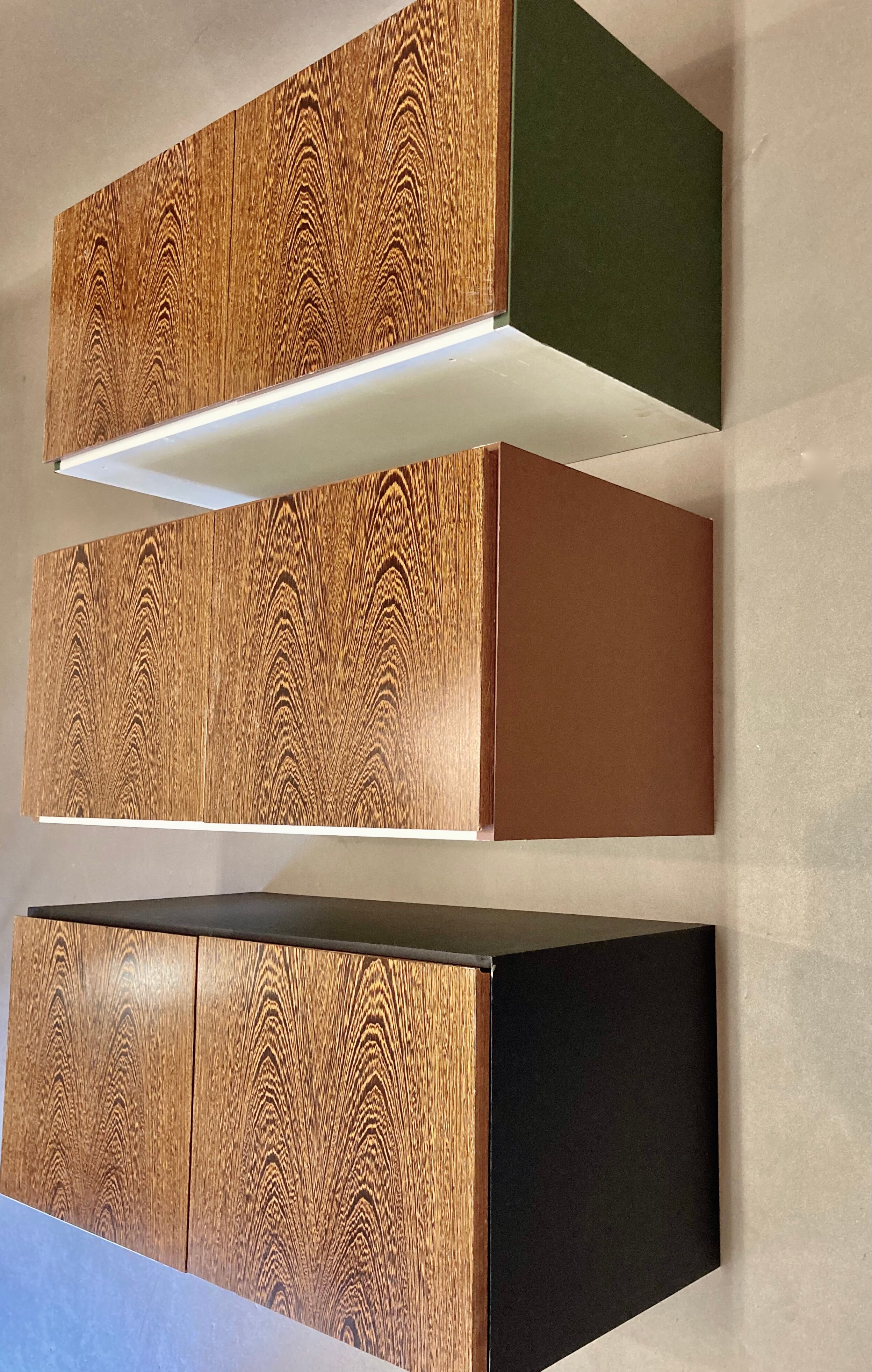 Modular pendant row Peter Pedrides design 1960.