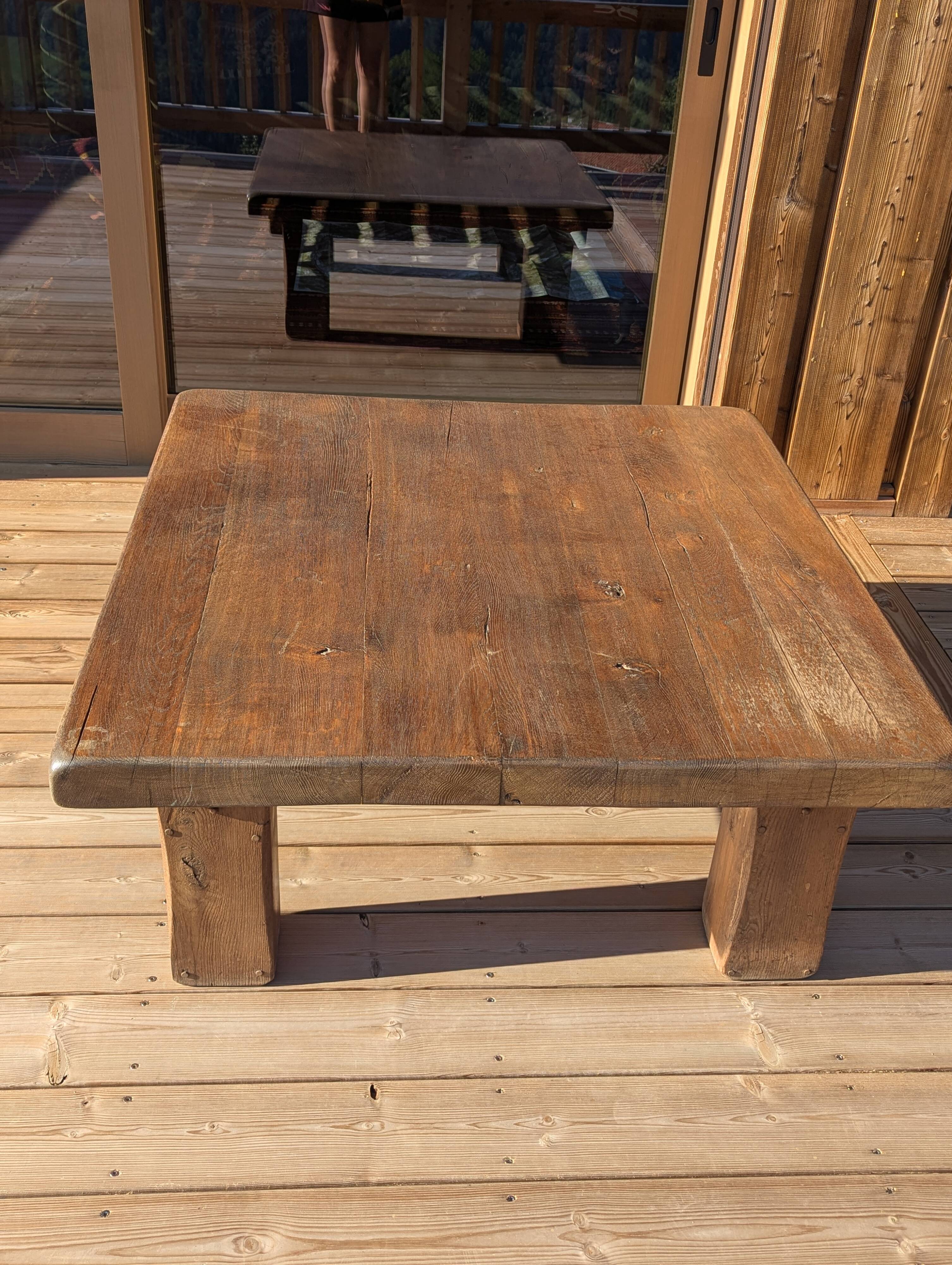Brutalist coffee table from the 1960s.