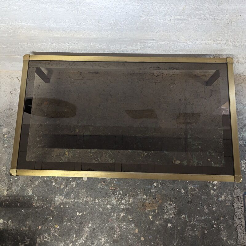 Golden coffee table