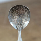 Sprinkler spoon, solid silver