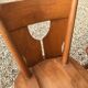 Set of 6 vintage brutalist chairs 1960-1980
