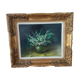 Oil on canvas still life thrush by julien stappers