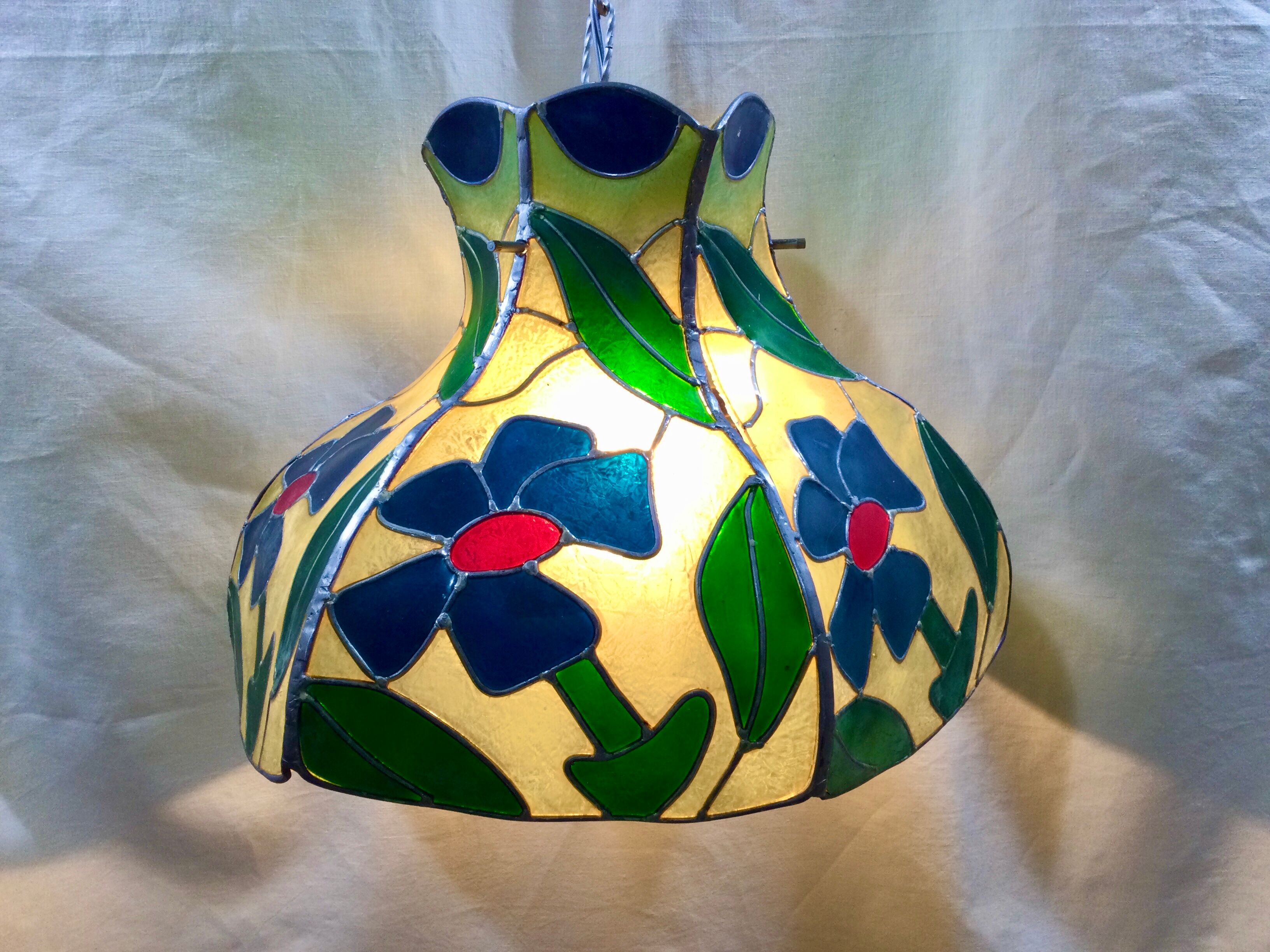 Art nouveau style chandelier