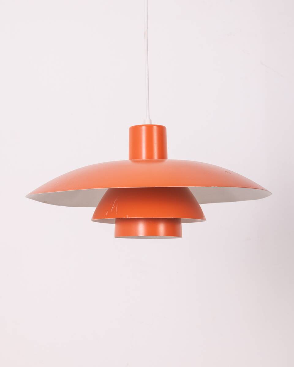 Danish Chandelier Model 4/3 Vintage 60s Design Louis Poulsen