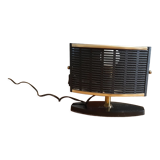 Vintage metal lamp black and gold