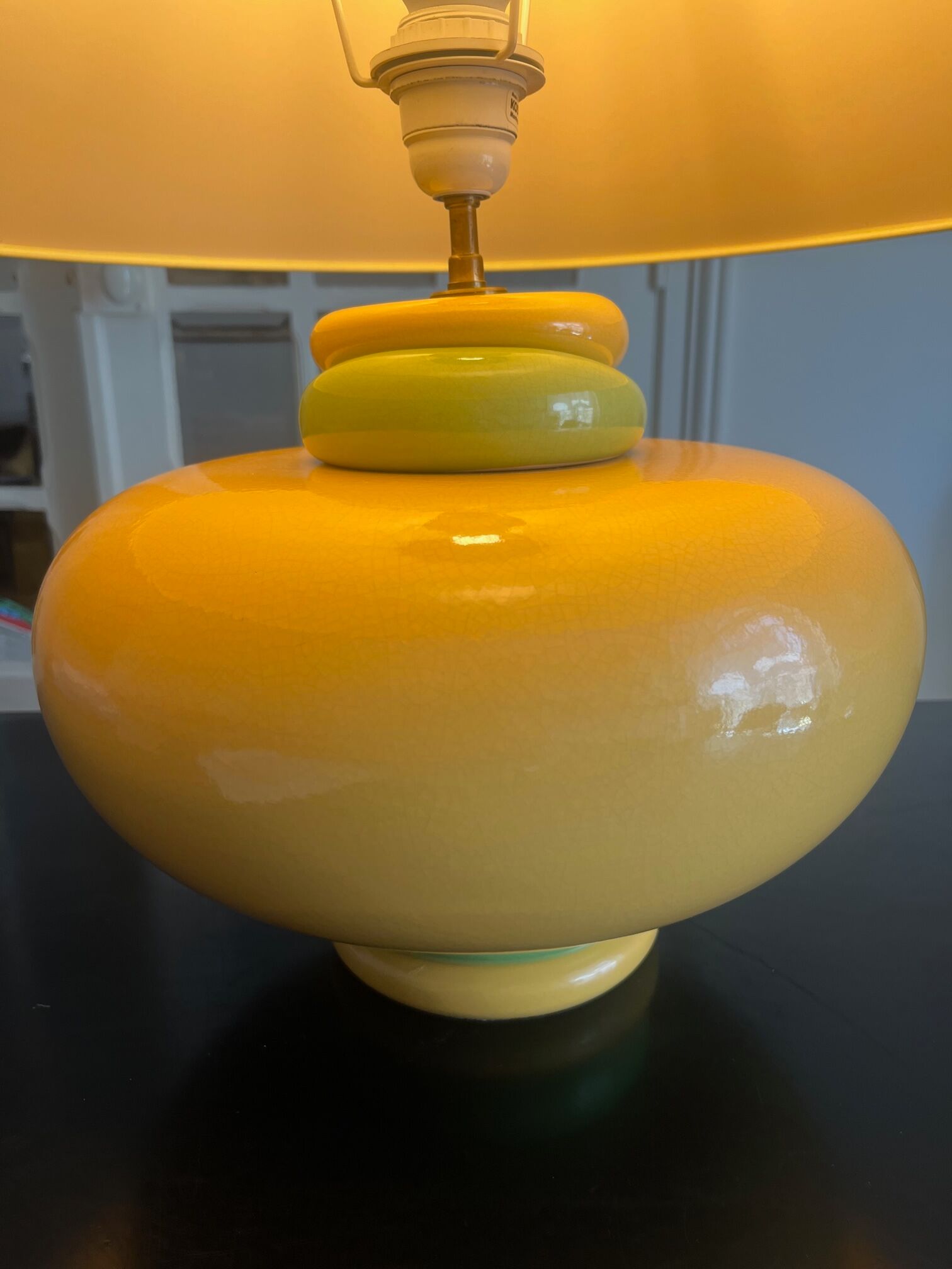 Kostka ceramic lamp