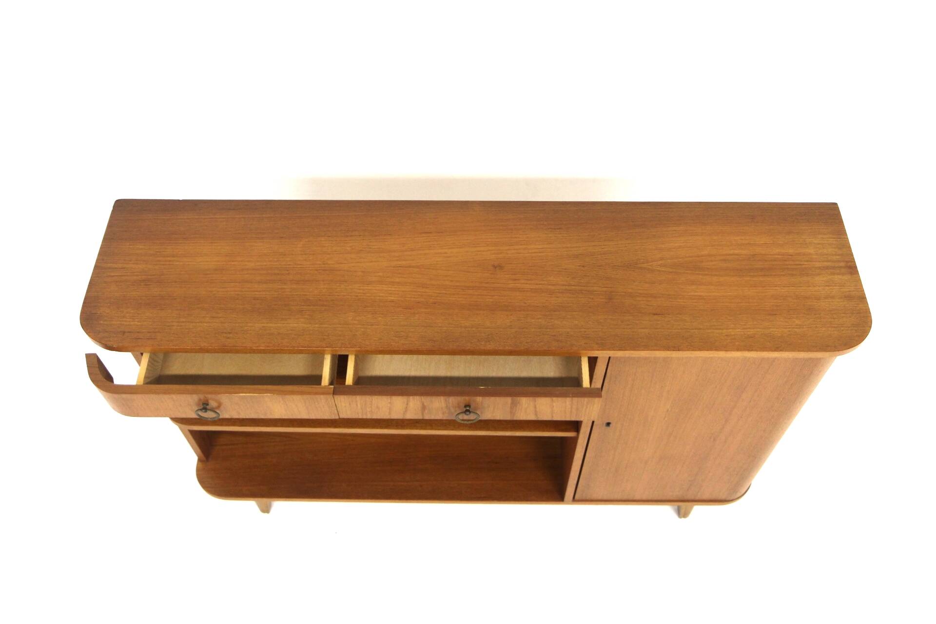 Commode scandinave en teck, Swedish modern, Suède, 1940