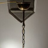 Lampe à suspension style Pietro Chiesa années 1950