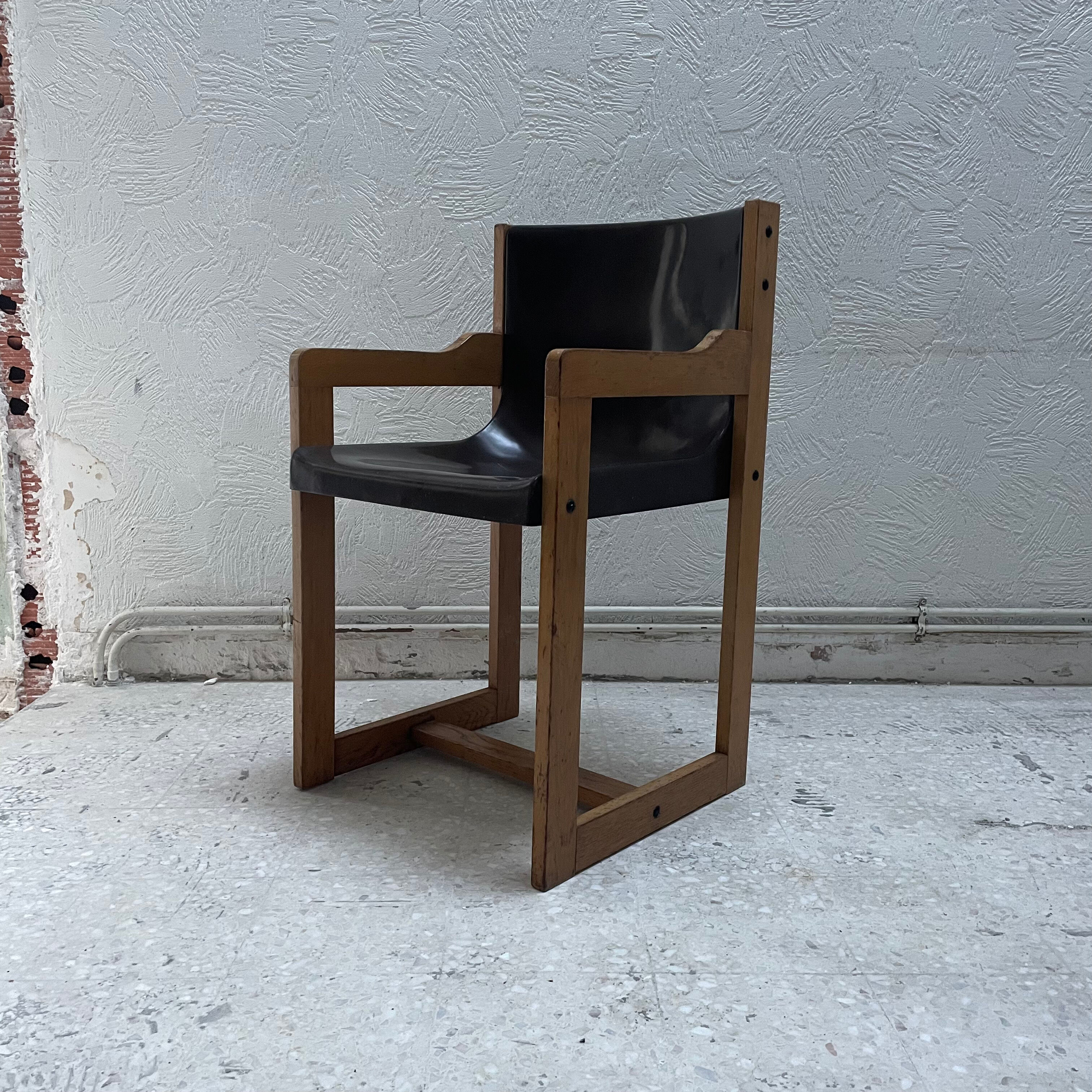 Chair with armrests Gautier circa 60-70