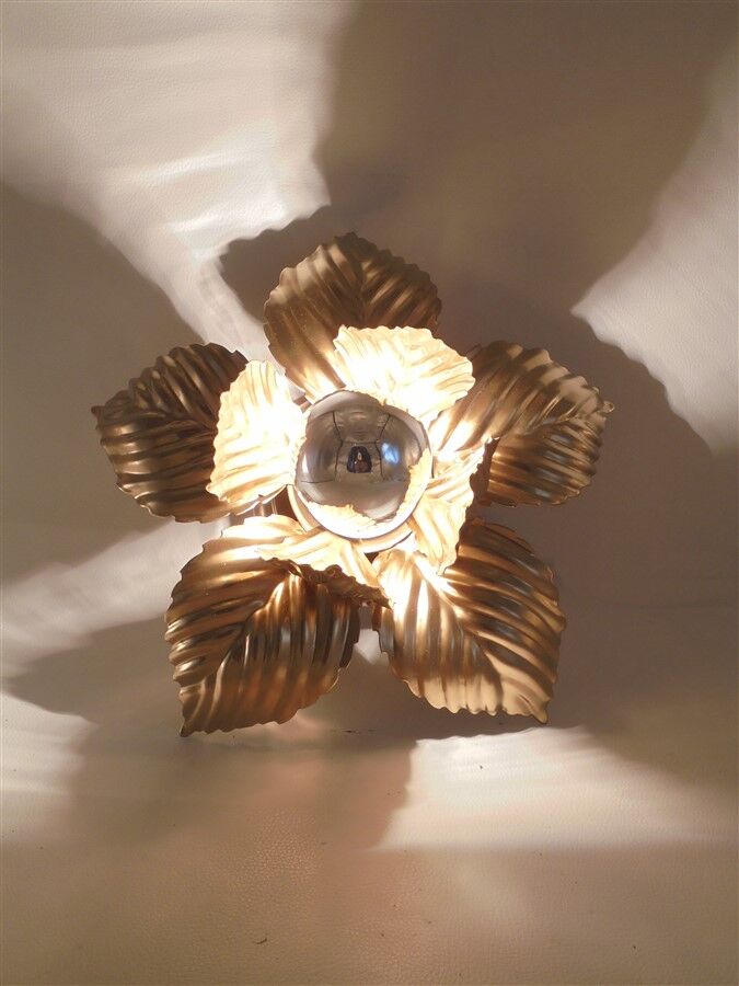 Pair of flower sconces