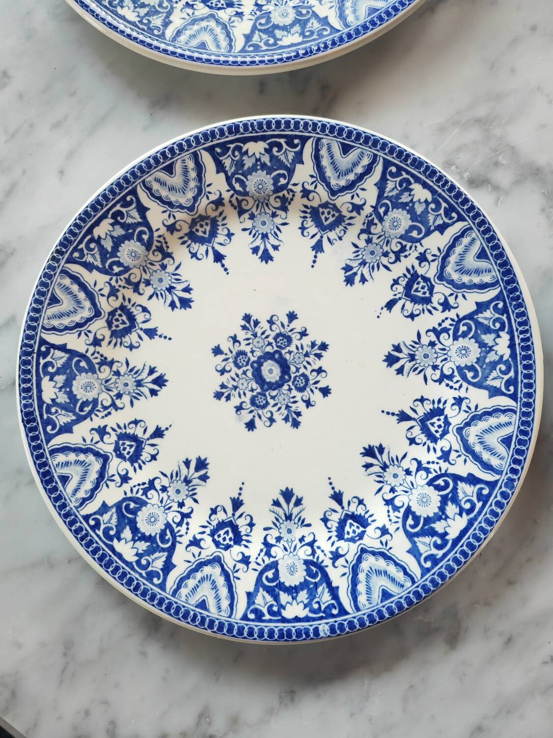 6 assiettes Gien