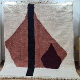 Handmade Berber Wool Rug 250X 150CM