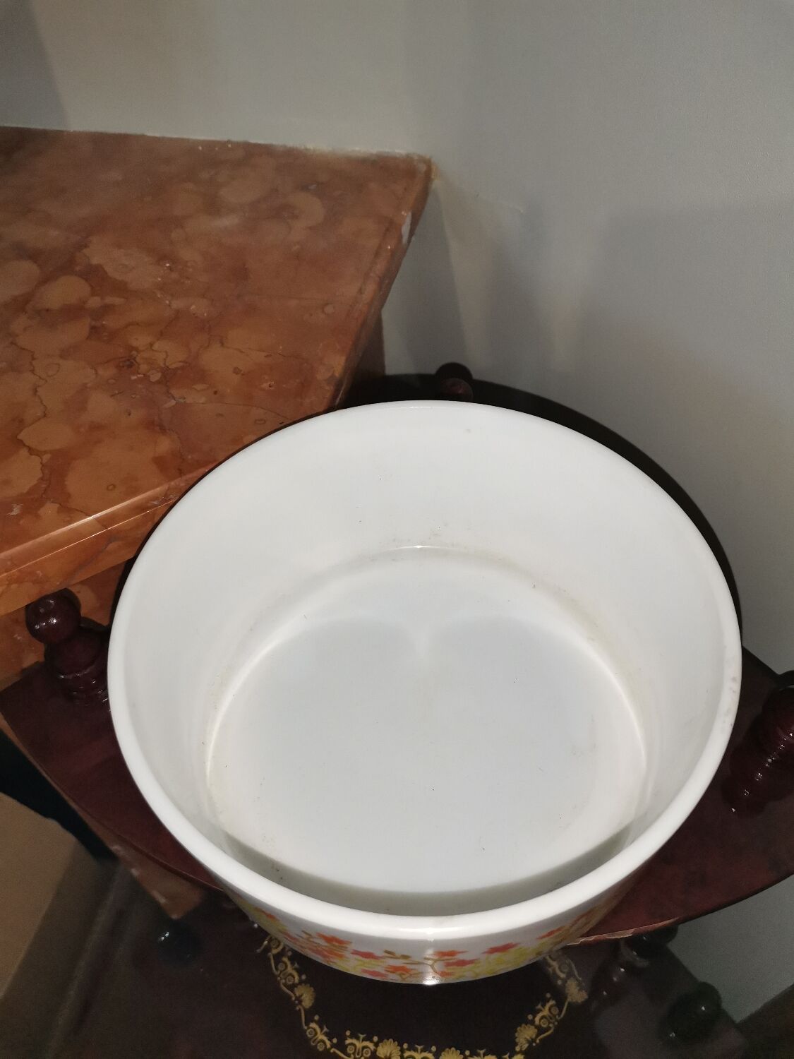 Salad bowl small flowers spring Arcopal