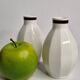 Set of 2 Villeroy & Boch porcelain bottles – GEO model, Luxembourg, 11