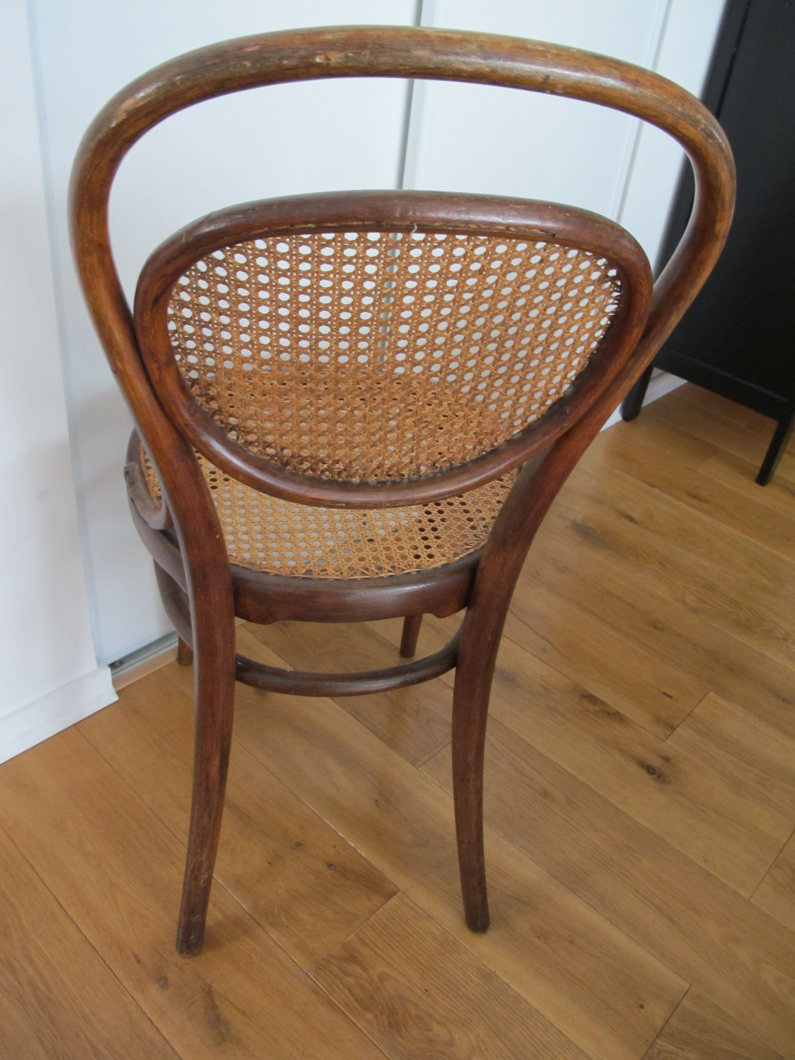 Set of 2 canne chairs Thonet No.11 bistro style