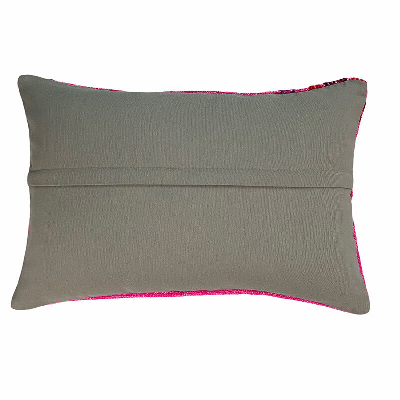 Vintage turkish handmade kilim cushion cover 40x60 cm