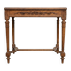 Louis XVI style walnut table with a drawer from the late 19th century.