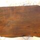 Magazine holder in varnished wood / vintage 60s