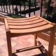 Tabouret bois clair miel