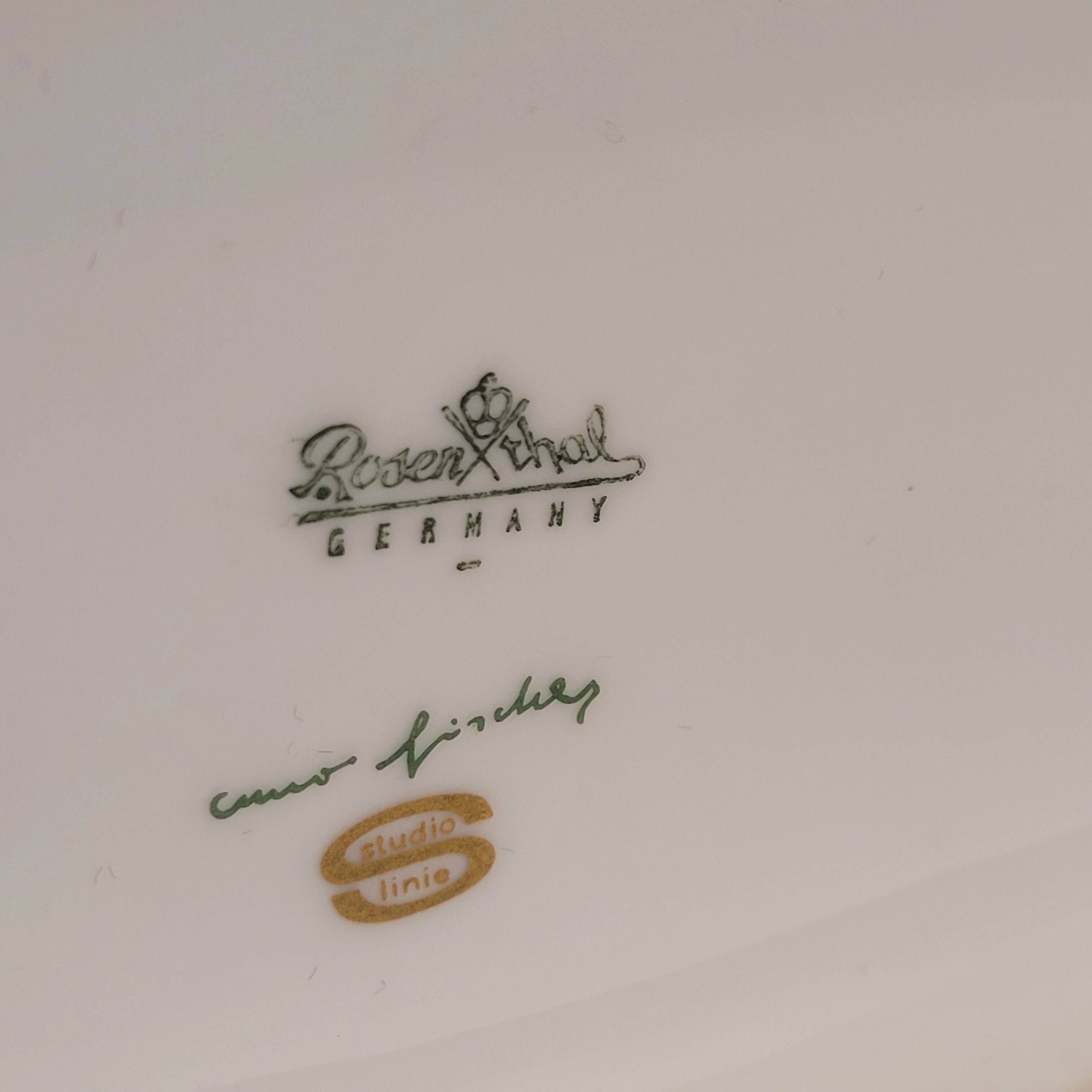 Jarrón design Cuno Fischer by Rosenthal, Studio Linie, s. XX – Germany