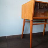 Meuble télé/radio vintage, tchèque (Opp. Hodonin)