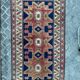 Handmade Turkish vintage carpet 102x190
