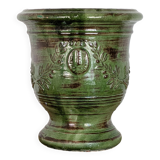 Uzès glazed earthenware planter