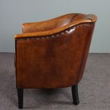 Sheepskin armchair