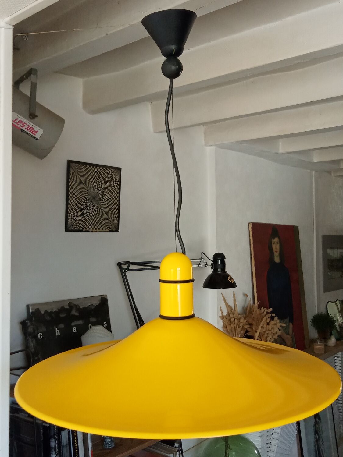 Lita hanging lamp years 80