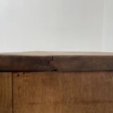 Enfilade de métier XXL chêne portes vitrées