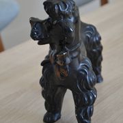 vintage ceramic poodle animal