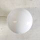 Art Deco ceiling light or wall sconce with opaline globe - mid 20th century.