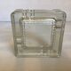 Thick glass ashtray