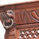 Imposing Neo-Renaissance oak sideboard, late 19th century.