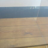 Plexi nesting tables by Michel Dumas