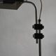 Vintage black modernist table lamp 50 1950 Bauhaus